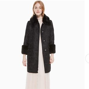Kate Spade Dashing Beauty Metallic Overcoat